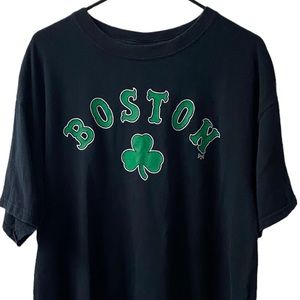 Boston Red Sox shamrock tee